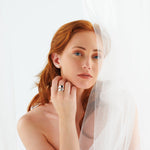 Ear climber and ring by Ekenberg