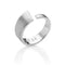 Pulpit Rock ring with a brushed surface