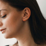 Minimalist ear climbers
