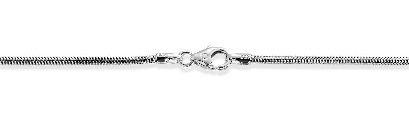 High quality snake chain in silver